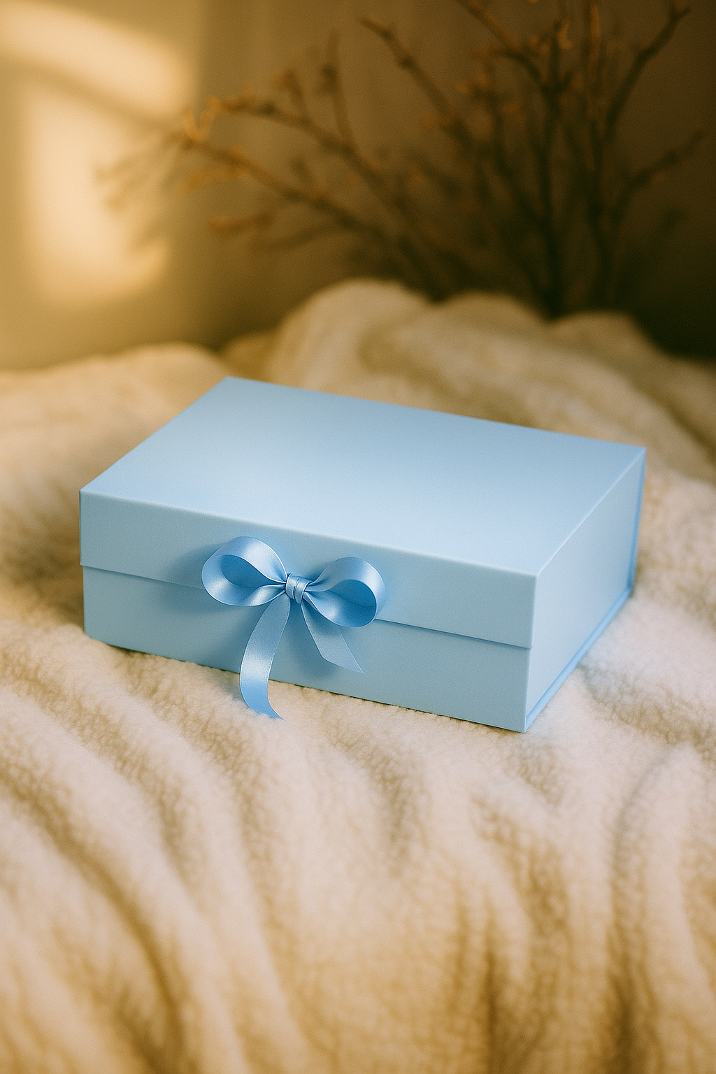 Geschenkdoos - Babyblauw